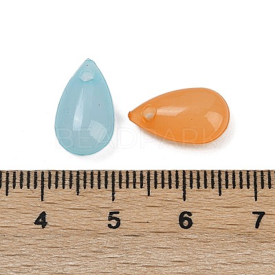 Imitation Jelly Acrylic Beads OACR-C022-04-1