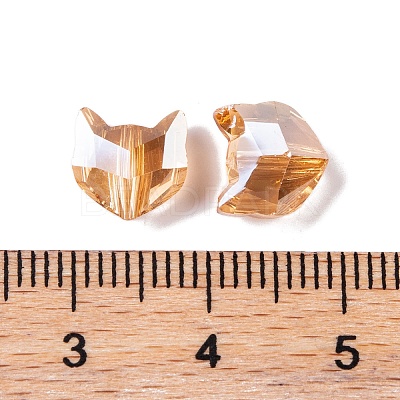 100Pcs Electroplate Glass Beads EGLA-P060-01B-PL01-1