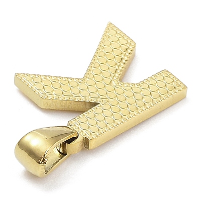 Ion Plating(IP) 316L Surgical Stainless Steel Pendants STAS-Q247-01G-11-1
