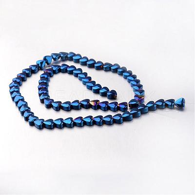 Electroplate Non-magnetic Synthetic Hematite Bead Strands G-F300-22A-05-1
