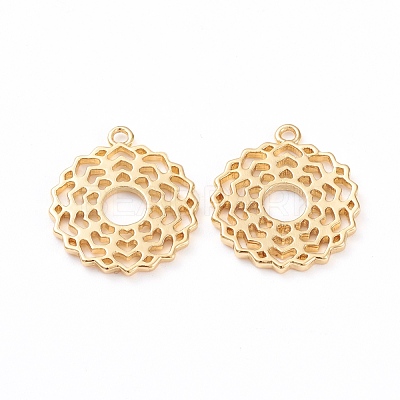 Brass Pendants X-KK-K241-13G-1