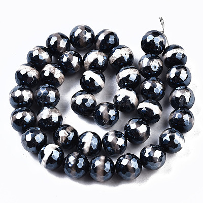 Tibetan Style dZi Beads X-G-S359-257A-1