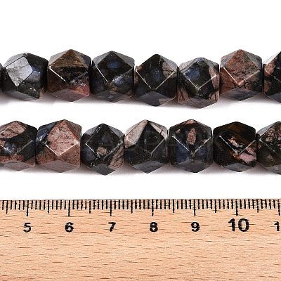 Natural Glaucophane Beads Strands G-T138-34-1