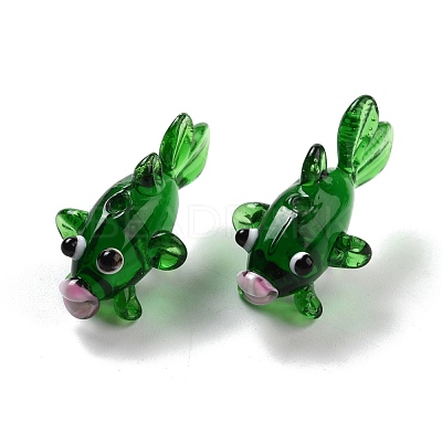 Handmade Lampwork Beads LAMP-I024-47F-1