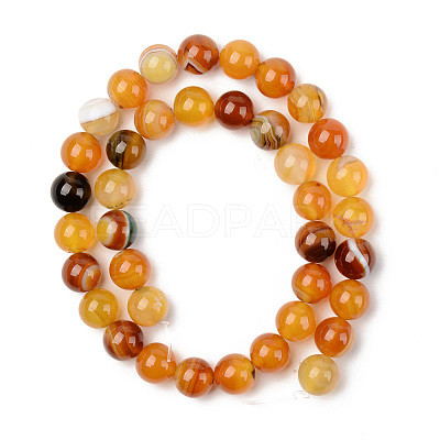 Natural Sardonyx Beads Strands G-S369-002D-B02-1