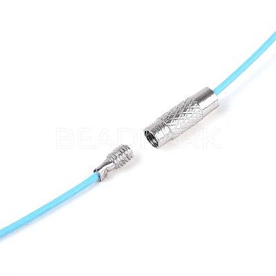 Steel Wire Bracelet Cord DIY Jewelry Making TWIR-R004-14-1