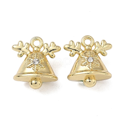 Christmas Alloy Crystal Rhinestone Pendants FIND-L026-01E-G-1