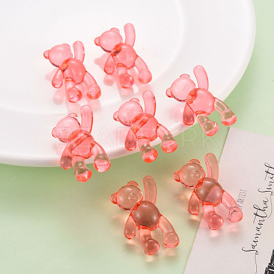 Transparent Acrylic Beads MACR-S373-01B-910-1