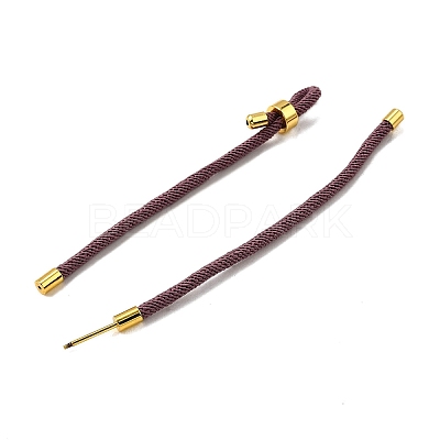 Braided Nylon Cord Bracelet Making MAK-A017-D03-14G-1