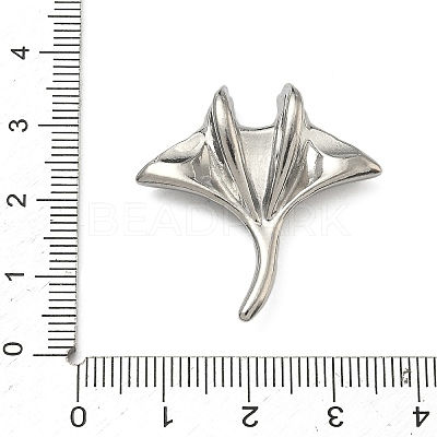 304 Stainless Steel Pendants STAS-P446-13G-P-1