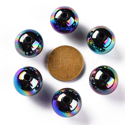 Opaque Acrylic Beads MACR-S370-D16mm-S002-1