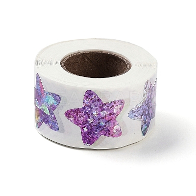 Self-Adhesive Paper Gift Tag Stickers AJEW-Z030-02A-1