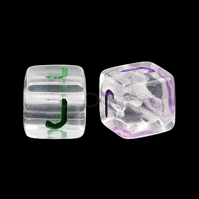 Acrylic European Beads MACR-I042-01J-1