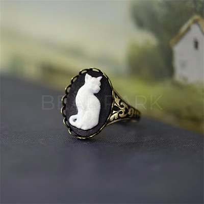 Alloy with Resin Finger Rings FS-WGE901F-02-1