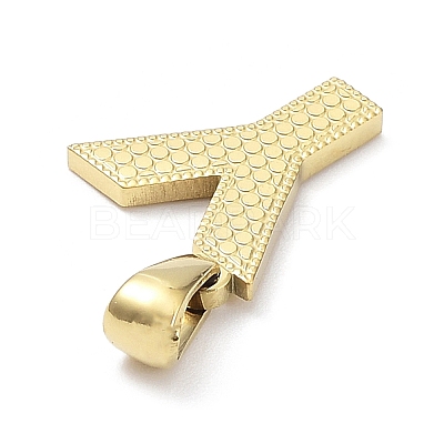 Ion Plating(IP) 316L Surgical Stainless Steel Pendants STAS-Q247-01G-25-1