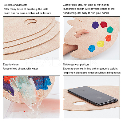 Wooden Painting Palette 