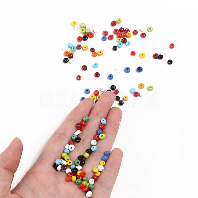 6/0 Glass Seed Beads SEED-US0003-4mm-51-1