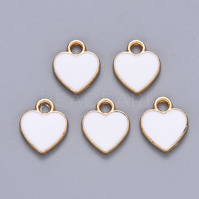 Alloy Enamel Charms X-ENAM-S121-041C-1