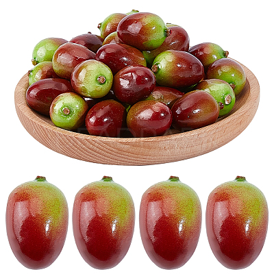 Foam Chinese Olive Display Decoration DJEW-GF0001-90A-1