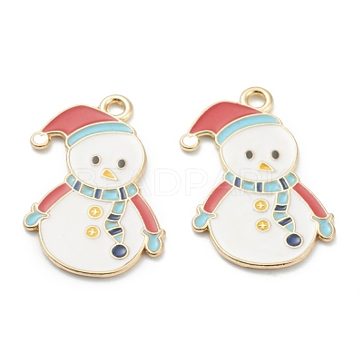 Alloy Enamel Pendants ENAM-J649-35LG-A-1