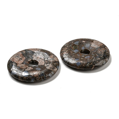 Natural Glaucophane Pendants G-P532-01A-05-1