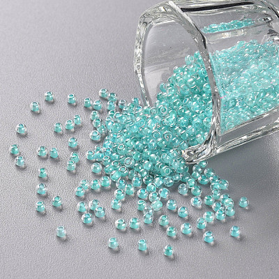 11/0 FGB Grade A Transparent Glass Seed Beads X-SEED-N001-F-257-1