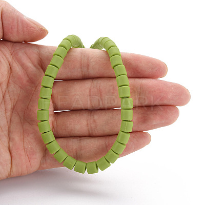 Polymer Clay Bead Strands CLAY-T001-C45-1
