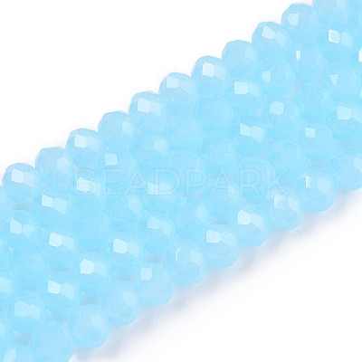 Glass Beads Strands EGLA-A044-J4mm-D04-1