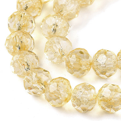 Transparent Glass Beads Strands GLAA-T023-6mm-A17-1