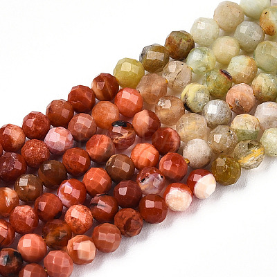 Natural Mixed Gemstone Beads Strands G-D080-A01-02-26-1