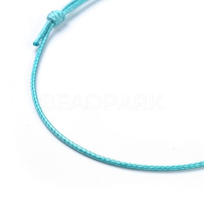 Eco-Friendly Korean Waxed Polyester Cord Bracelet Making BJEW-JB04256-10-1