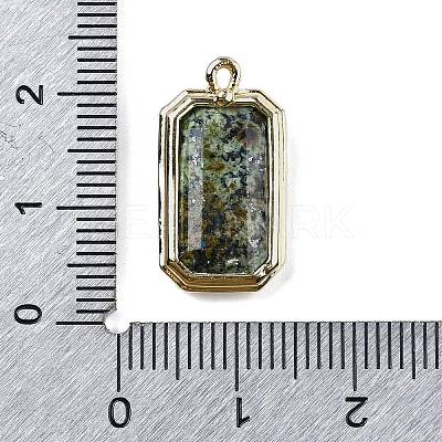 Natural African Turquoise(Jasper) Pendants G-U019-04G-04-1
