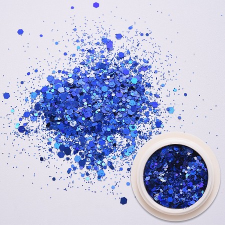 Shiny Nail Art Glitter Flakes MRMJ-T063-373E-1