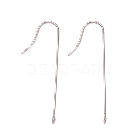 316 Surgical Stainless Steel Earring Hooks STAS-E027-01A-P-1