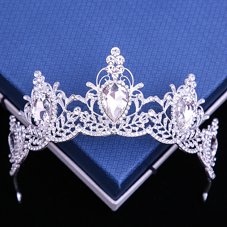 Baroque Bridal Crown - Elegant Headpiece for Birthday or Adult Gift ST9048707-1