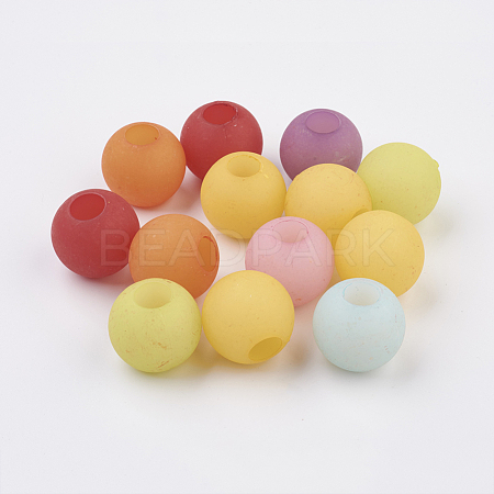 Translucent Bubblegum Chunky Acrylic Beads FACR-XCP0001-01-1