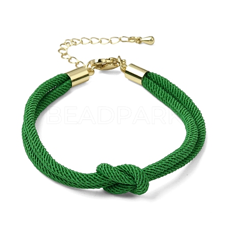 3MM Round Nylon Braided Cord Bracelet Making FB-CBAA152-03G-42-1