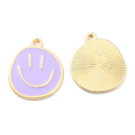Alloy Enamel Pendants X-ENAM-D051-18G-06-1