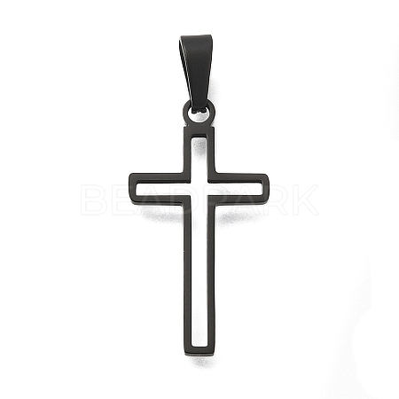 Ion Plating(IP) 304 Stainless Steel Pendants STAS-G217-13B-1