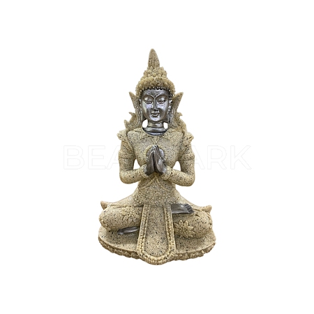 Resin Buddha Statue PW-WG25489-09-1