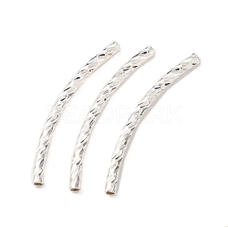 Brass Tube Beads KK-L272-01S-1