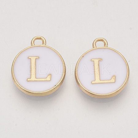 Golden Plated Alloy Charms ENAM-S118-01L-1