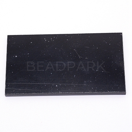 Rectangle Acrylic Board SACR-WH0002-19-1