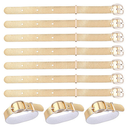 10Pcs PU Leather Luggage Tag Straps FIND-WR0012-91-1