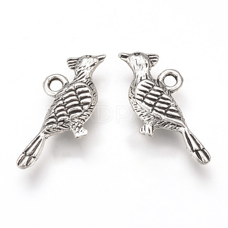 Tibetan Style Alloy Pendants X-TIBEP-T002-30AS-RS-1