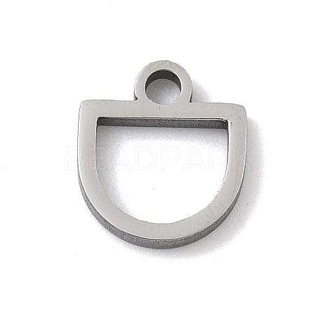 304 Stainless Steel Charms STAS-P433-13A-P-1