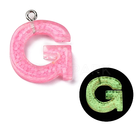 Luminous Resin Pendants RESI-I059-G01-1