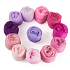 60G 12 Colors Needle Felting Wool Roving DIY-TA0012-85-2