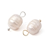 12Pcs 2 Colors Natural Cultured Freshwater Pearl Pendants FIND-YW0003-64-2
