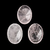 Natural Rose Quartz Oval Worry Stone G-R487-01C-2